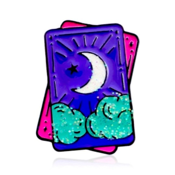 Jewelry - THE TAROT CARDS ENAMEL LAPEL PIN